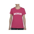 thumbnail image 1 of Normal is Boring - Women's T-Shirt Short Sleeve, up to Women Size 3XL - Michigan, 1 of 5