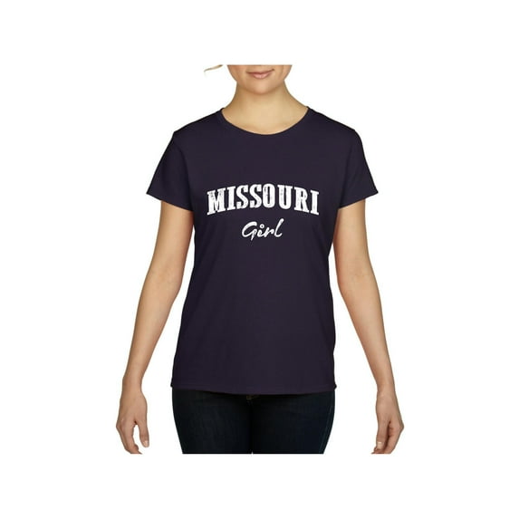 NIB - Women's T-Shirt Short Sleeve - Missouri Girl