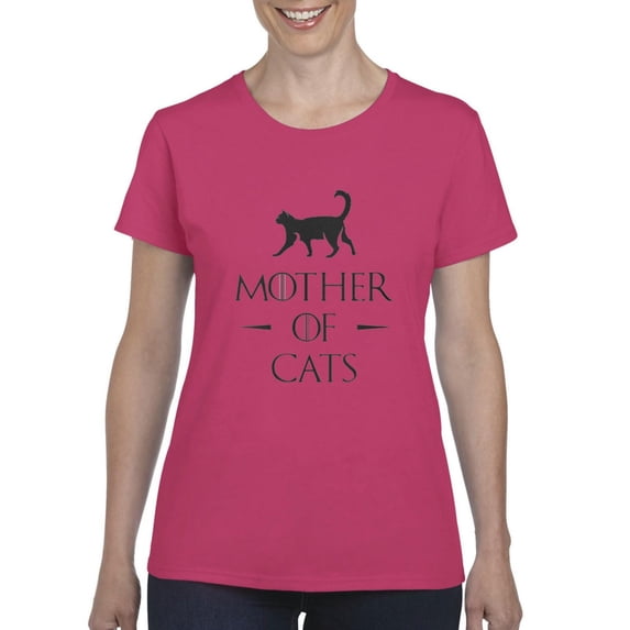Normal is Boring - Women's T-Shirt Short Sleeve, up to Women Size 3XL - Mother of Cats
