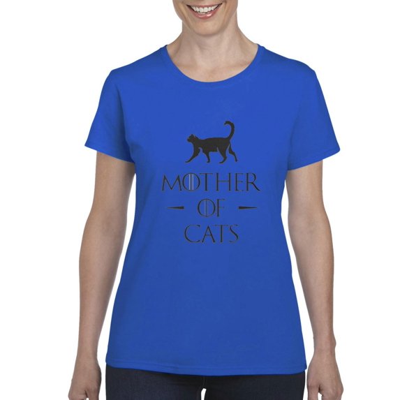 Normal is Boring - Women's T-Shirt Short Sleeve, up to Women Size 3XL - Mother of Cats