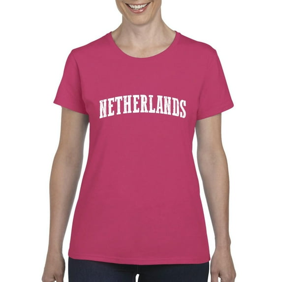 Normal is Boring - Women's T-Shirt Short Sleeve, up to Women Size 3XL - Netherlands Amsterdam