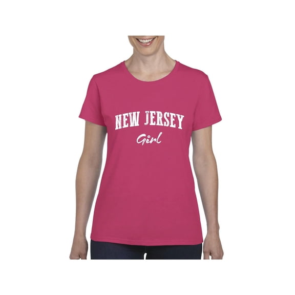 Normal is Boring - Women's T-Shirt Short Sleeve, up to Women Size 3XL - New Jersey Girl