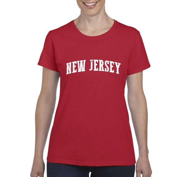 NIB - Women's T-Shirt Short Sleeve - New Jersey