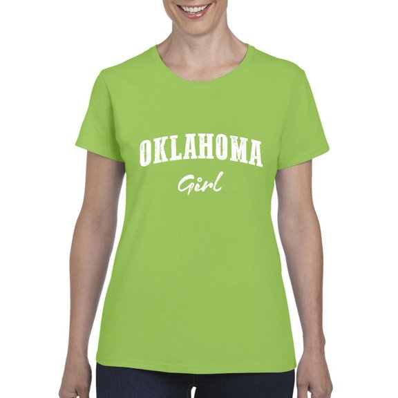 Normal is Boring - Women's T-Shirt Short Sleeve, up to Women Size 3XL - Oklahoma Girl