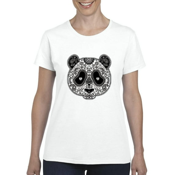 Normal is Boring - Women's T-Shirt Short Sleeve, up to Women Size 3XL - Panda