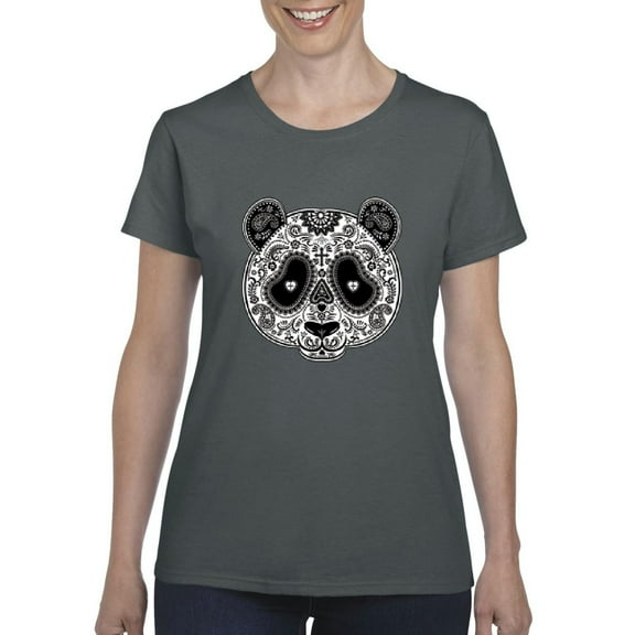 Normal is Boring - Women's T-Shirt Short Sleeve, up to Women Size 3XL - Panda