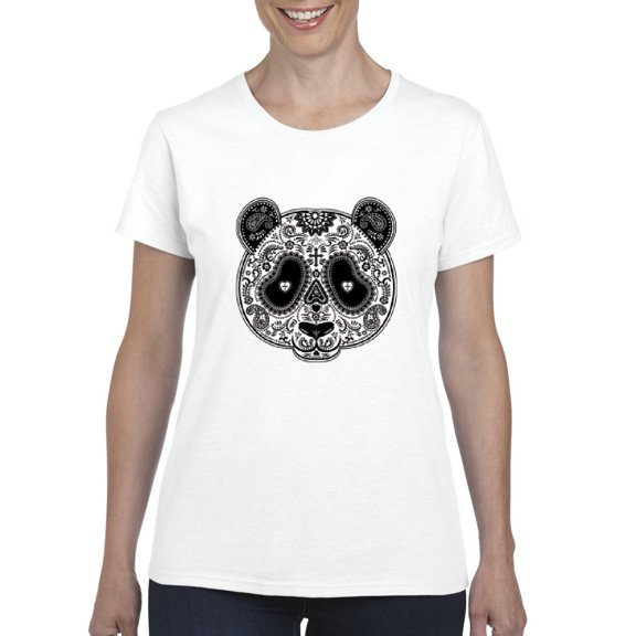 Normal is Boring - Women's T-Shirt Short Sleeve, up to Women Size 3XL - Panda