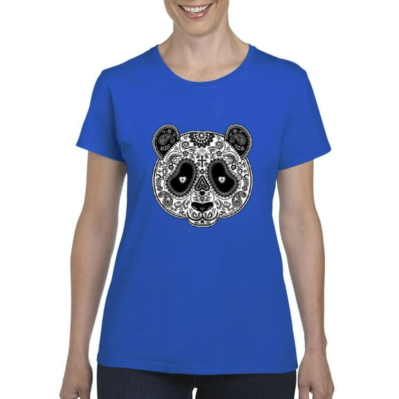 Normal is Boring - Women's T-Shirt Short Sleeve, up to Women Size 3XL - Panda