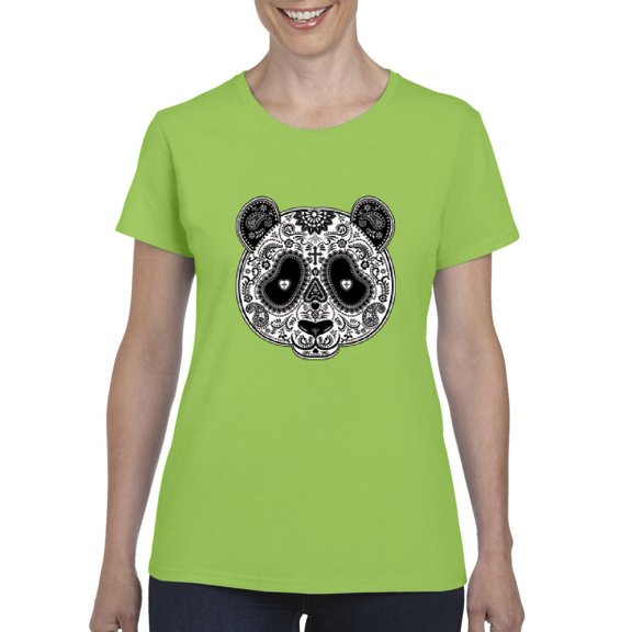 Normal is Boring - Women's T-Shirt Short Sleeve, up to Women Size 3XL - Panda