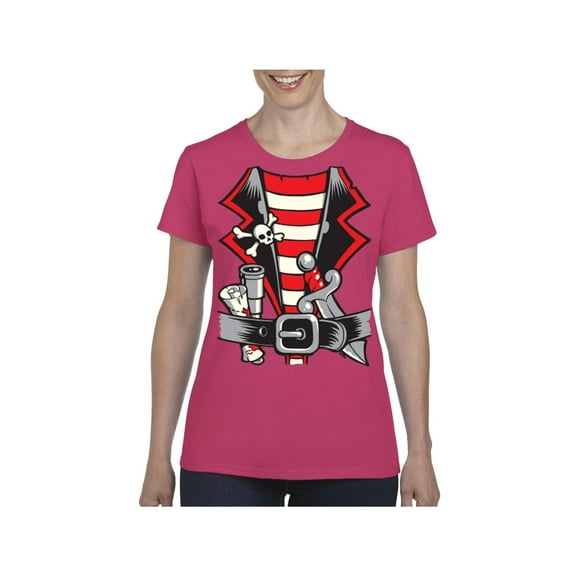 Normal is Boring - Women's T-Shirt Short Sleeve, up to Women Size 3XL - Pirate Costume