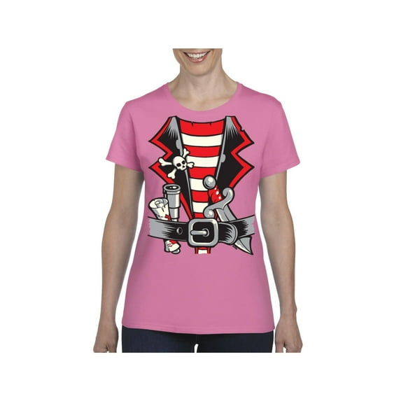 NIB - Women's T-Shirt Short Sleeve - Pirate Costume