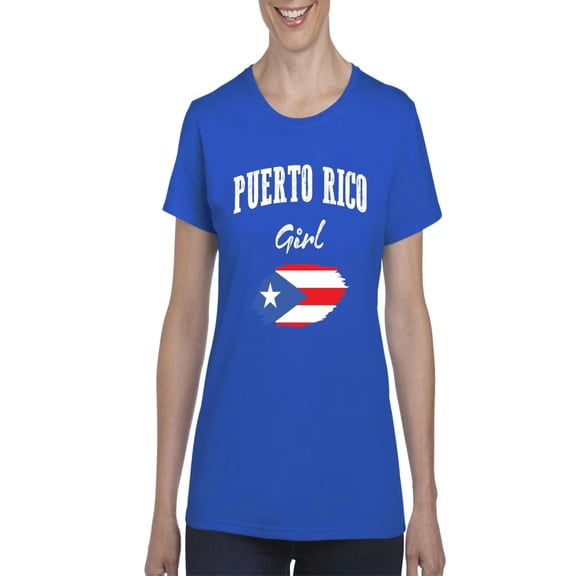 Normal is Boring - Women's T-Shirt Short Sleeve, up to Women Size 3XL - Puerto Rico Girl