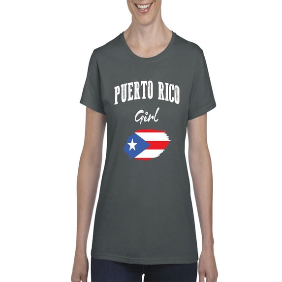 Normal is Boring - Women's T-Shirt Short Sleeve, up to Women Size 3XL - Puerto Rico Girl