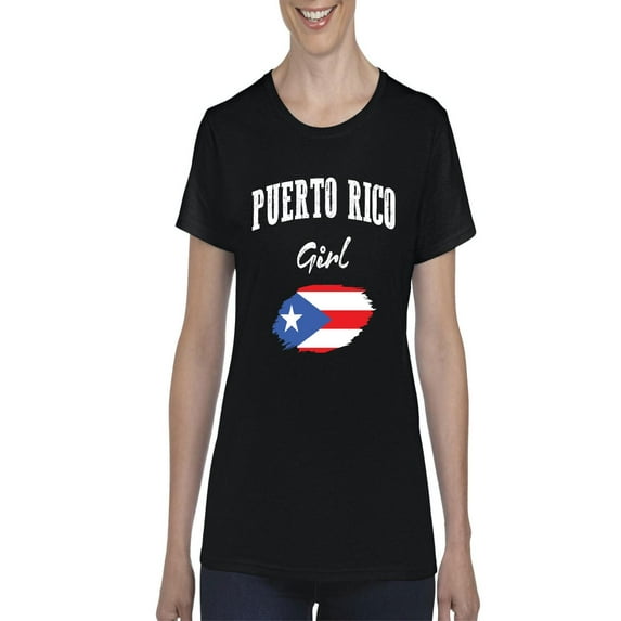 Normal is Boring - Women's T-Shirt Short Sleeve, up to Women Size 3XL - Puerto Rico Girl