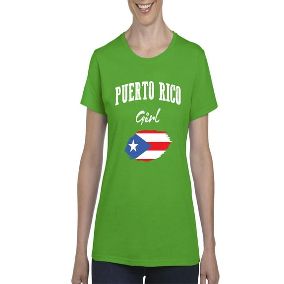 Normal is Boring - Women's T-Shirt Short Sleeve, up to Women Size 3XL - Puerto Rico Girl