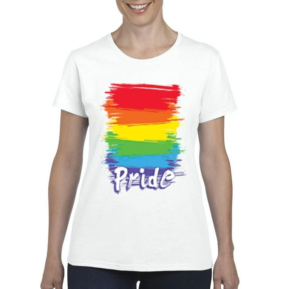 NIB - Women's T-Shirt Short Sleeve - Rainbow Pride