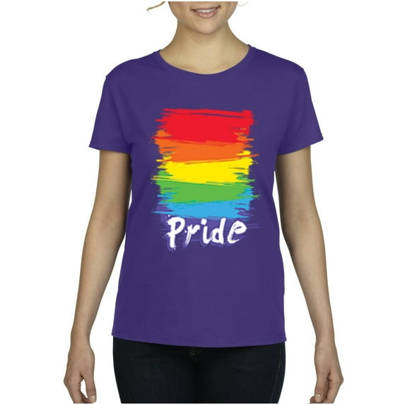 NIB - Women's T-Shirt Short Sleeve - Rainbow Pride