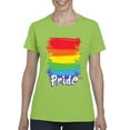thumbnail image 1 of NIB - Women's T-Shirt Short Sleeve - Rainbow Pride, 1 of 5