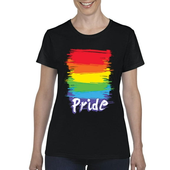 Normal is Boring - Women's T-Shirt Short Sleeve, up to Women Size 3XL - Rainbow Pride