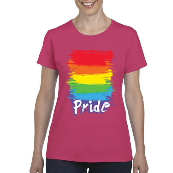 NIB - Women's T-Shirt Short Sleeve - Rainbow Pride