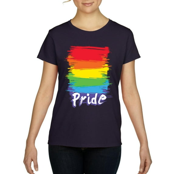 NIB - Women's T-Shirt Short Sleeve - Rainbow Pride