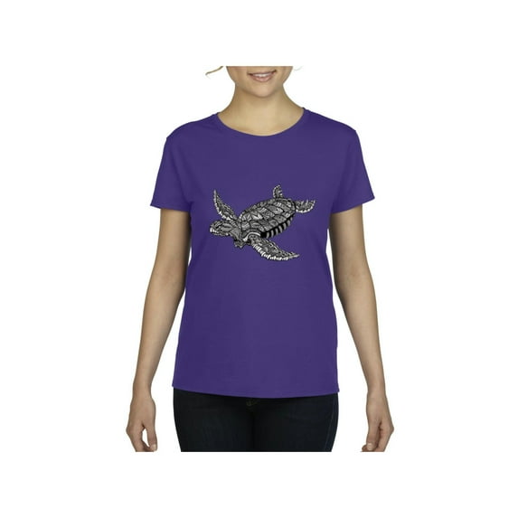 Normal is Boring - Women's T-Shirt Short Sleeve, up to Women Size 3XL - Sea Turtle Hawaii