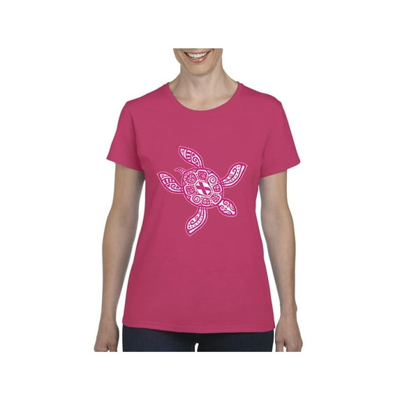 Normal is Boring - Women's T-Shirt Short Sleeve, up to Women Size 3XL - Sea Turtle Hawaii