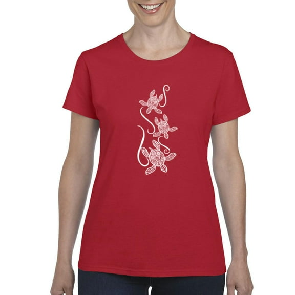 NIB - Women's T-Shirt Short Sleeve - Sea Turtles Hawaii