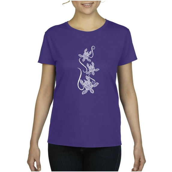 Normal is Boring - Women's T-Shirt Short Sleeve, up to Women Size 3XL - Sea Turtles Hawaii