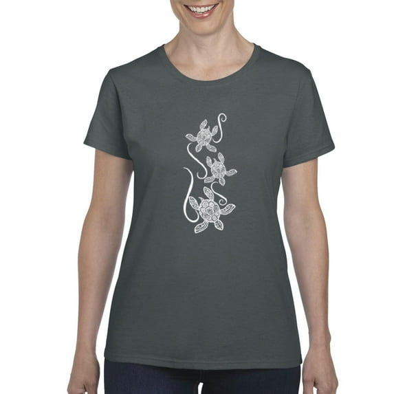 NIB - Women's T-Shirt Short Sleeve - Sea Turtles Hawaii