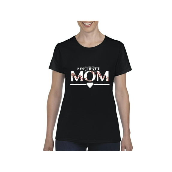 NIB - Women's T-Shirt Short Sleeve - Softball Mom