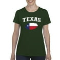 thumbnail image 1 of Normal is Boring - Women's T-Shirt Short Sleeve, up to Women Size 3XL - Texas Flag, 1 of 5