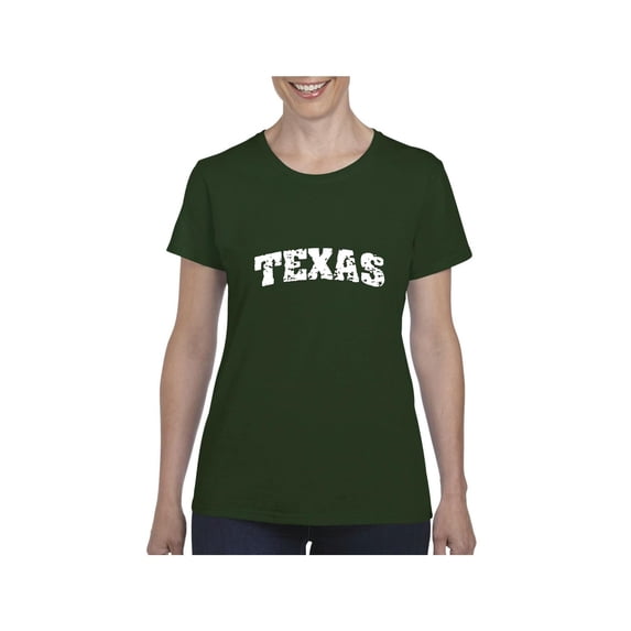 Normal is Boring - Women's T-Shirt Short Sleeve, up to Women Size 3XL - Texas Flag