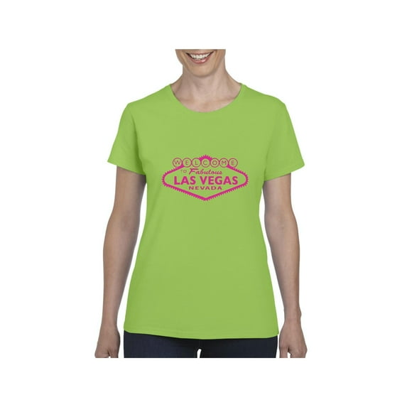NIB - Women's T-Shirt Short Sleeve - Welcome to Las Vegas Nevada