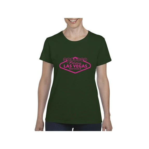 NIB - Women's T-Shirt Short Sleeve - Welcome to Las Vegas Nevada