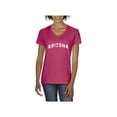 thumbnail image 1 of Normal is Boring - Women's T-Shirt V-Neck Short Sleeve, up to Women Size 3XL - Arizona, 1 of 5