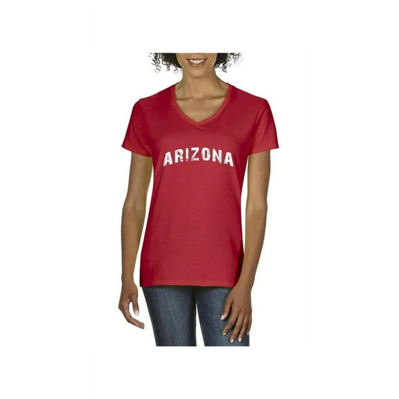 Normal is Boring - Women's T-Shirt V-Neck Short Sleeve, up to Women Size 3XL - Arizona