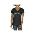 thumbnail image 1 of Normal is Boring - Women's T-Shirt V-Neck Short Sleeve, up to Women Size 3XL - Arizona, 1 of 5