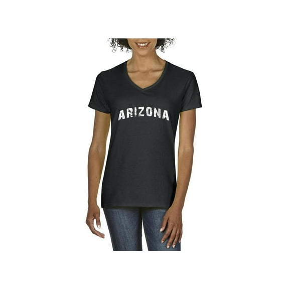 Normal is Boring - Women's T-Shirt V-Neck Short Sleeve, up to Women Size 3XL - Arizona