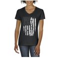 thumbnail image 1 of NIB - Women's T-Shirt V-Neck Short Sleeve - Autism Flag, 1 of 5