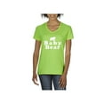 thumbnail image 1 of NIB - Women's T-Shirt V-Neck Short Sleeve - Baby Bear, 1 of 5