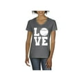 thumbnail image 1 of Normal is Boring - Women's T-Shirt V-Neck Short Sleeve, up to Women Size 3XL - Baseball, 1 of 5