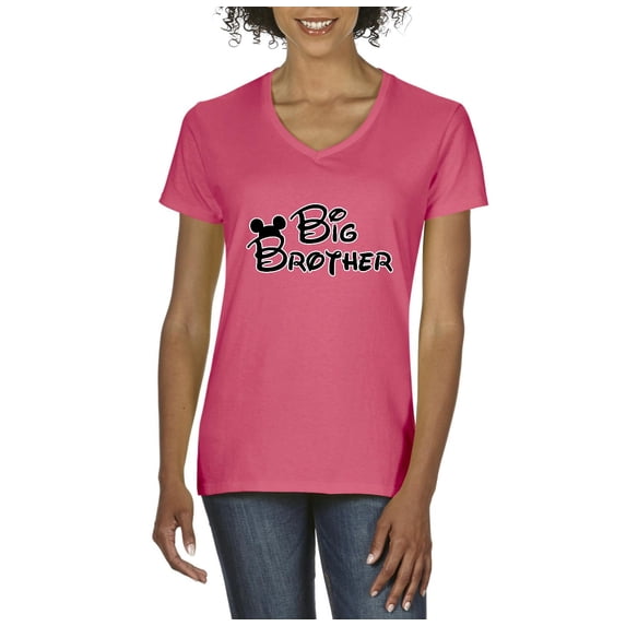 Normal is Boring - Women's T-Shirt V-Neck Short Sleeve, up to Women Size 3XL - Big Brother