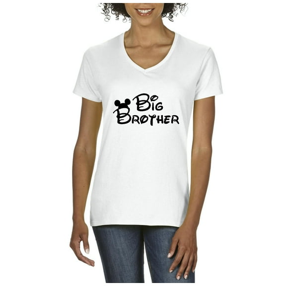 Normal is Boring - Women's T-Shirt V-Neck Short Sleeve, up to Women Size 3XL - Big Brother