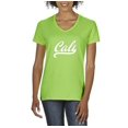 thumbnail image 1 of NIB - Women's T-Shirt V-Neck Short Sleeve - California Cali, 1 of 5