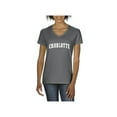 thumbnail image 1 of Normal is Boring - Women's T-Shirt V-Neck Short Sleeve, up to Women Size 3XL - Charlotte, 1 of 5