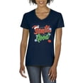 thumbnail image 1 of Normal is Boring - Women's T-Shirt V-Neck Short Sleeve, up to Women Size 3XL - Christmas Dear Santa, 1 of 5