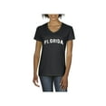 thumbnail image 1 of Normal is Boring - Women's T-Shirt V-Neck Short Sleeve, up to Women Size 3XL - Florida, 1 of 5
