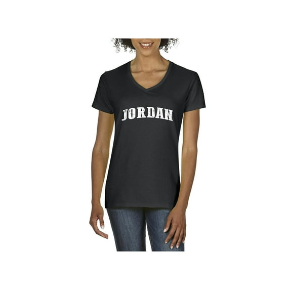 NIB - Women's T-Shirt V-Neck Short Sleeve - Jordan Amman