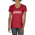 thumbnail image 1 of NIB - Women's T-Shirt V-Neck Short Sleeve - Massachusett, 1 of 5